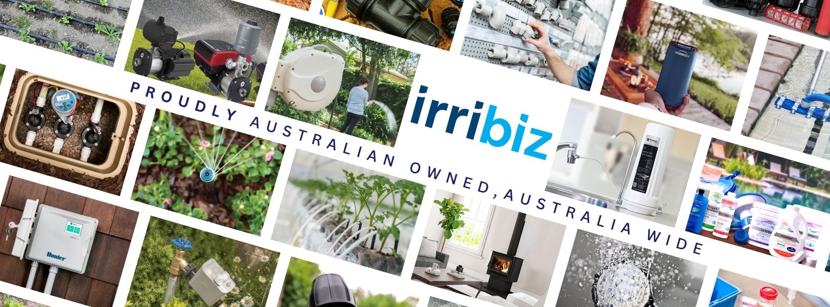 Irribiz | Irrigation Fittings | Filtration | Pool Chemicals | Wood Heaters